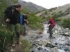crossing cree. trekking patagonia