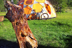 Andes MTB, asado cordero campamento
                      Nalcas