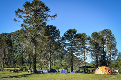 Mountain bike, campamento Nalcas.
                            AndesMTB