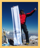Darren Wise, Aconcagua March
                                  2010